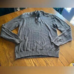 VTG Structure men’s 1/4 zip sweater